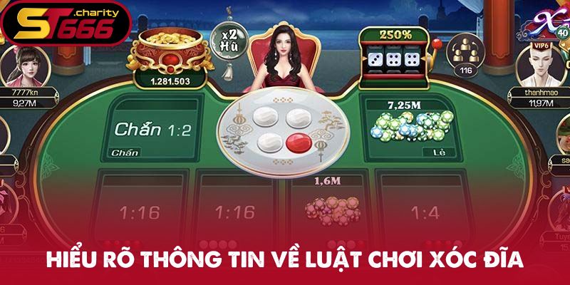 Xóc Đĩa - A Đến Z Cẩm Nang Đặt Cược Dành Cho Người Chơi Mới 1 Hiểu rõ thông tin về luật chơi xóc đĩa